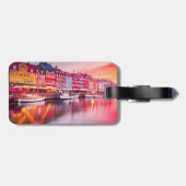 Kopenhagen Bagagelabel (Achterkant horizontaal)