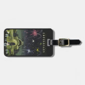 Kopenhagen bagagelabel voor reizen (Voorkant horizontaal)