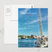 Kopenhagen Briefkaart (Voorkant / Achterkant)