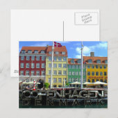 Kopenhagen Briefkaart (Voorkant / Achterkant)
