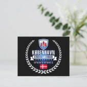 Kopenhagen Briefkaart (Staand voorkant)