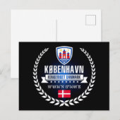 Kopenhagen Briefkaart (Voorkant / Achterkant)