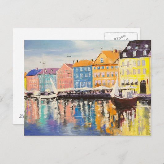 Kopenhagen Briefkaart (Voorkant / Achterkant)