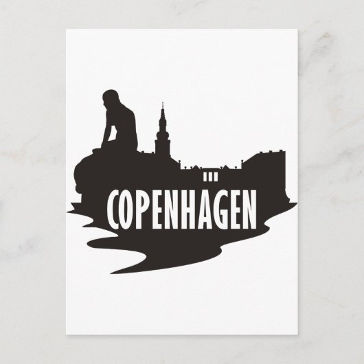 Kopenhagen Briefkaart (Voorkant)