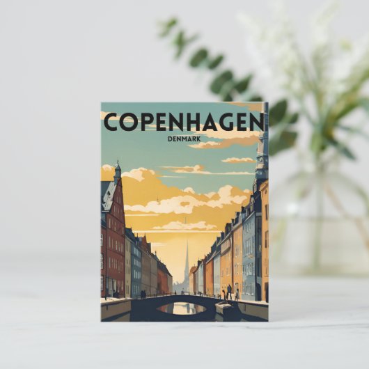 Kopenhagen Briefkaart (Staand voorkant)