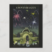 Kopenhagen briefkaart voor reizen (Voorkant)