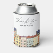 Kopenhagen Bruiloft Favor Custom Blikjeskoeler (Blikje Achterkant)