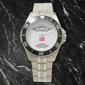 Kopenhagen Calling RVS Armband Horloge