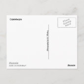 Kopenhagen Collage 3 Briefkaart (Achterkant)