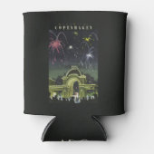 Kopenhagen Denemarken aangepaste koelbox Blikjeskoeler (Voorkant)