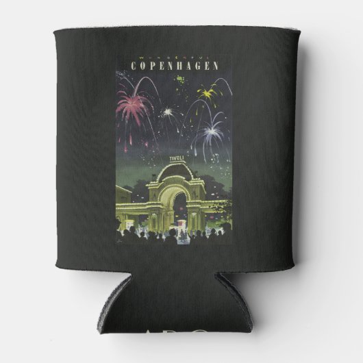  Kopenhagen Denemarken aangepaste koelbox Blikjeskoeler (Voorkant)