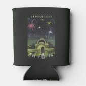 Kopenhagen Denemarken aangepaste koelbox Blikjeskoeler (Achterkant)