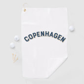 Kopenhagen, Denemarken Arch Golfhanddoek (Insitu)