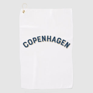 Kopenhagen, Denemarken  Arch Golfhanddoek