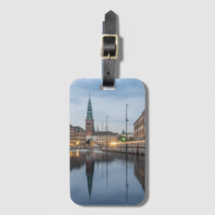 Kopenhagen Denemarken Bagagelabel