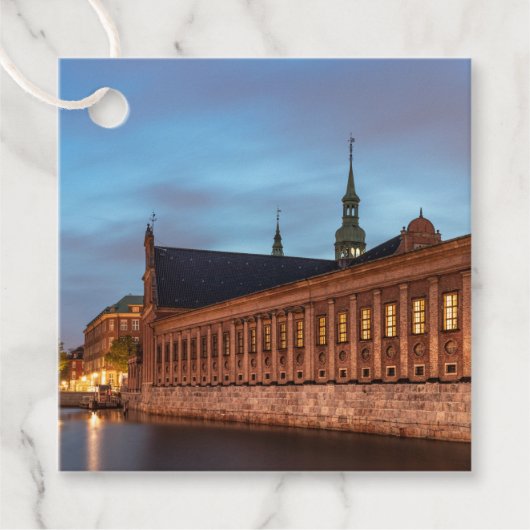 Kopenhagen Denemarken Bedankjes Labels (Voorkant)