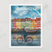 Kopenhagen Denemarken Beroemde reisplaats Briefkaart (Voorkant)