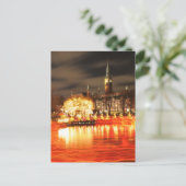 Kopenhagen, Denemarken bij Kerstmis Feestdagenkaart (Staand voorkant)