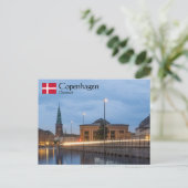 Kopenhagen Denemarken Briefkaart (Staand voorkant)