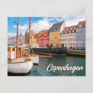 Kopenhagen, Denemarken Briefkaart