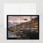 Kopenhagen, Denemarken Briefkaart (Voorkant / Achterkant)
