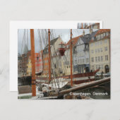 Kopenhagen, Denemarken Briefkaart (Voorkant / Achterkant)