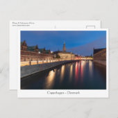 Kopenhagen Denemarken Briefkaart (Voorkant / Achterkant)