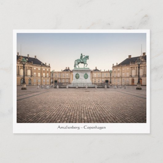 Kopenhagen Denemarken Briefkaart (Voorkant)
