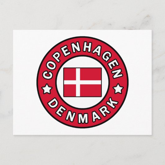 Kopenhagen Denemarken Briefkaart (Voorkant)