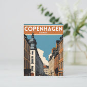 Kopenhagen Denemarken Briefkaart (Staand voorkant)