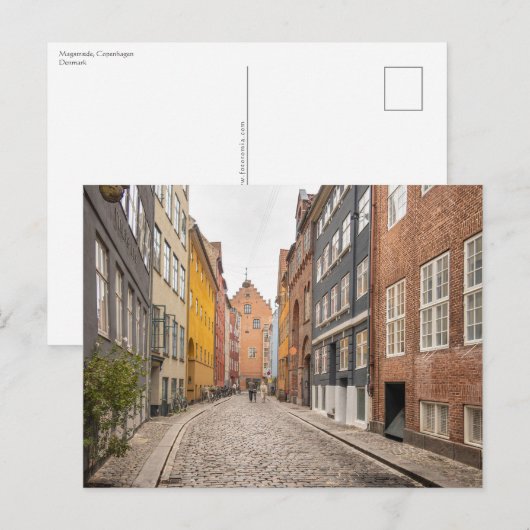 Kopenhagen Denemarken Briefkaart (Voorkant / Achterkant)