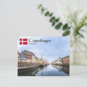 Kopenhagen Denemarken Briefkaart (Staand voorkant)