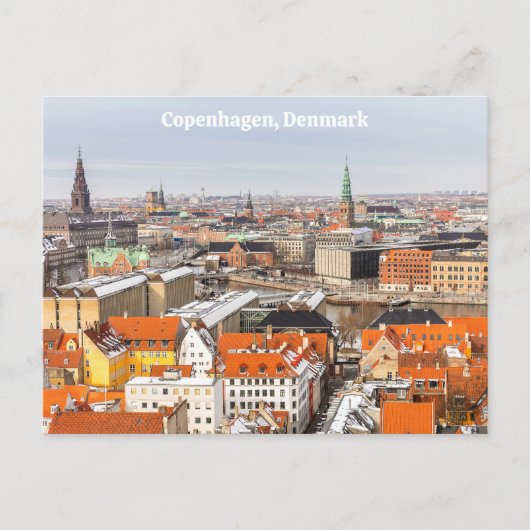 Kopenhagen Denemarken Briefkaart (Voorkant)