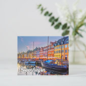 Kopenhagen, Denemarken Briefkaart (Staand voorkant)