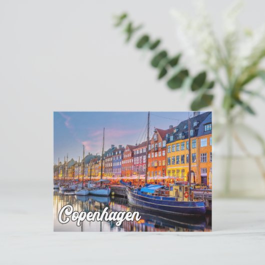 Kopenhagen, Denemarken Briefkaart (Staand voorkant)
