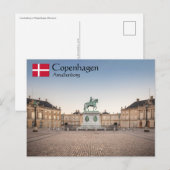 Kopenhagen Denemarken Briefkaart (Voorkant / Achterkant)