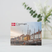 Kopenhagen Denemarken Briefkaart (Staand voorkant)