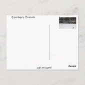 Kopenhagen, Denemarken Briefkaart (Achterkant)