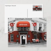 Kopenhagen, Denemarken Briefkaart (Voorkant / Achterkant)