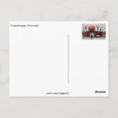 Kopenhagen, Denemarken Briefkaart (Achterkant)