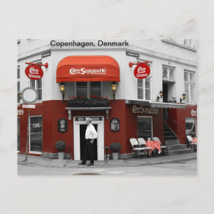 Kopenhagen, Denemarken Briefkaart