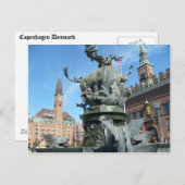 Kopenhagen, Denemarken Briefkaart (Voorkant / Achterkant)