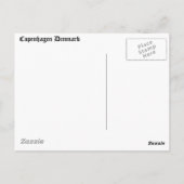 Kopenhagen, Denemarken Briefkaart (Achterkant)