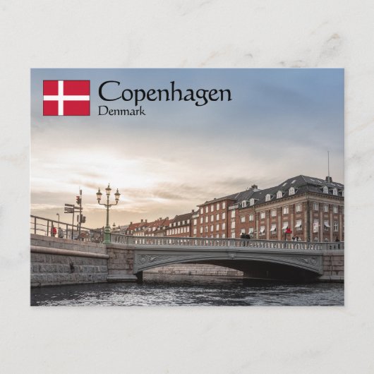 Kopenhagen Denemarken Briefkaart (Voorkant)