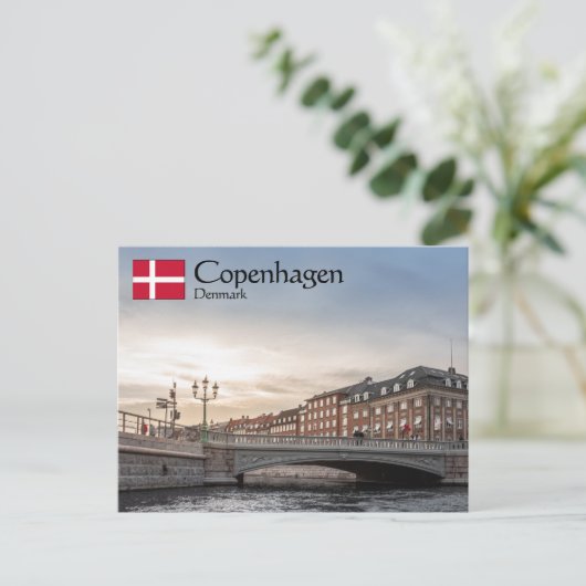 Kopenhagen Denemarken Briefkaart (Staand voorkant)