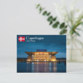 Kopenhagen Denemarken Briefkaart (Staand voorkant)