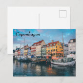 Kopenhagen Denemarken Briefkaart (Voorkant / Achterkant)