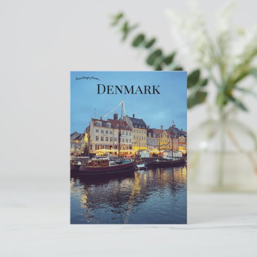 Kopenhagen Denemarken Briefkaart (Staand voorkant)
