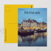 Kopenhagen Denemarken Briefkaart (Voorkant / Achterkant)