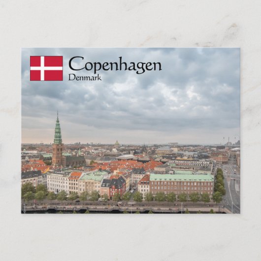Kopenhagen Denemarken Briefkaart (Voorkant)